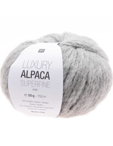 Lã Luxury Alpaca Superfine Aran Rico Design
