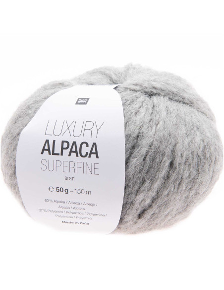 Lã Luxury Alpaca Superfine Aran Rico Design