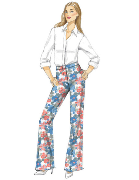 Molde de calça - Vogue 9181