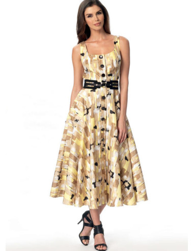 Molde de vestido - Vogue 9182