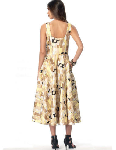 Molde de vestido - Vogue 9182