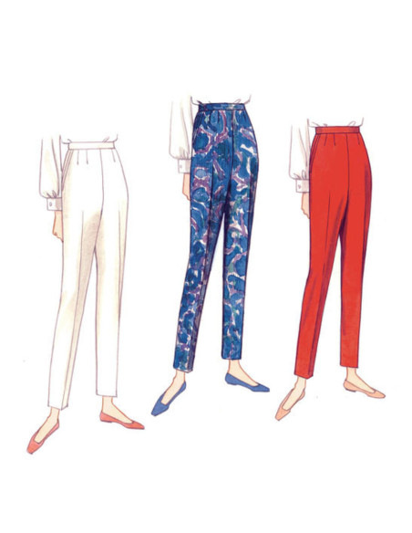 Molde de calções e calças - Vogue 9189