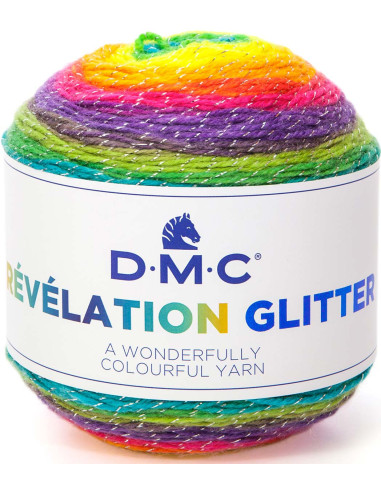 Laine Revelação Glitter DMC