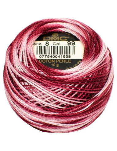 Novelo de algodão perlé DMC n° 8