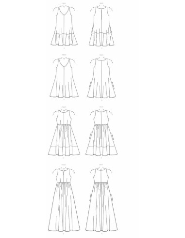 Molde de vestidos - McCall's 7774