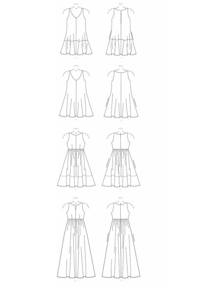 Molde de vestidos - McCall's 7774