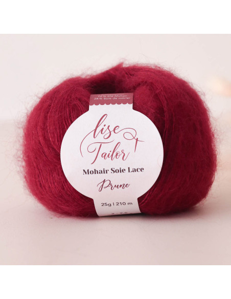 Lã Mohair Seda Lace Lise Tailor