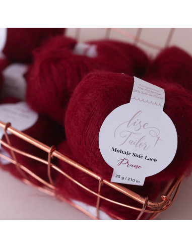 Lã Mohair Seda Lace Lise Tailor