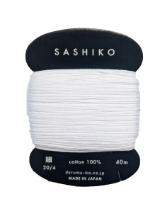 Linha sashiko Daruma 40 m 2