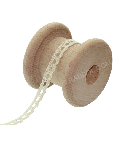 Renda de algodão Basic - Cru
