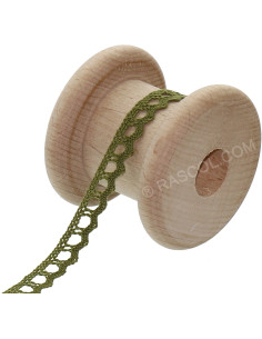Renda de algodão Basic - Verde