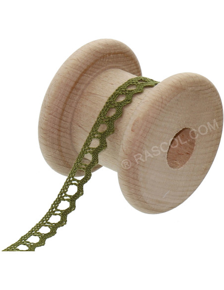 Renda de algodão Basic - Verde