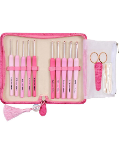 Conjunto de agulhas de crochê Etimo Rose Tulip