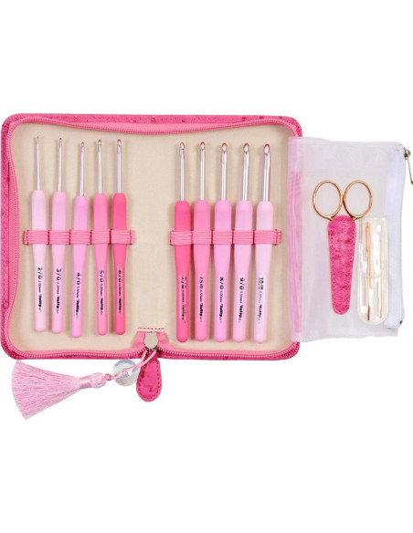 Conjunto de agulhas de crochê Etimo Rose Tulip