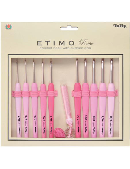 Conjunto de agulhas de crochê Etimo Rose Tulip