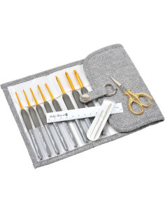 Conjunto de agulhas de crochê Etimo Premium Gold Tulip