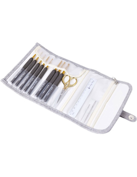 Conjunto de agulhas de crochê Etimo Premium Gold Tulip