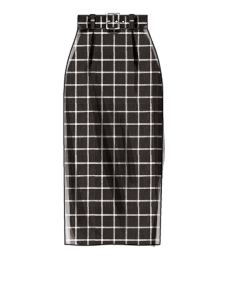 Molde de saias e cinto - McCall's 8004