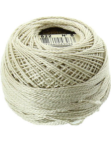 Novelo de algodão perlé DMC n° 8