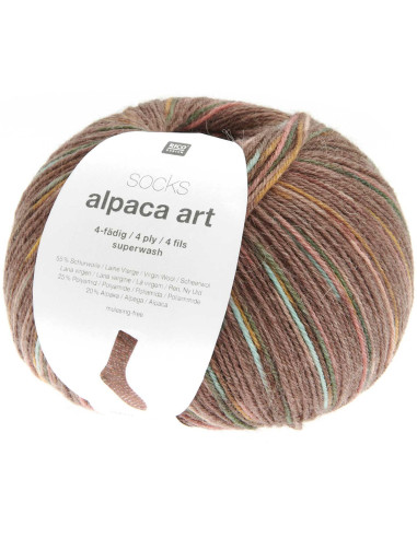 Lã para meias Socks Alpaca Art Rico Design