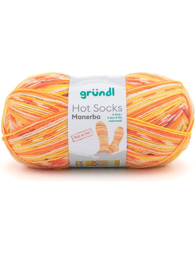 Lã para meias Hot Socks Manerba Gründl