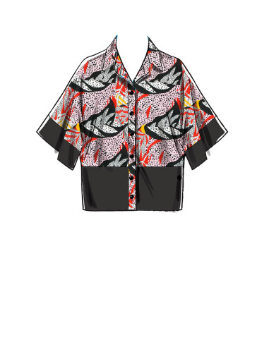 Molde de blusas - McCall's 8001