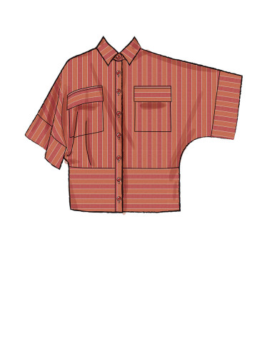 Molde de blusas - McCall's 8001