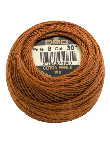 Novelo de algodão perlé DMC n° 8