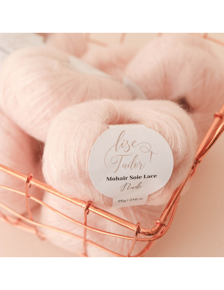 Lã Mohair Seda Lace Lise Tailor