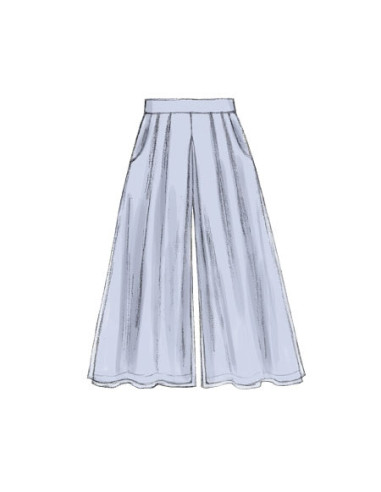 Molde de calções e calças - McCall's 7131