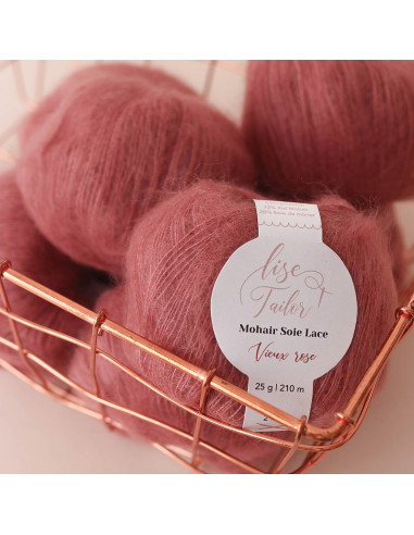 Lã Mohair Seda Lace Lise Tailor