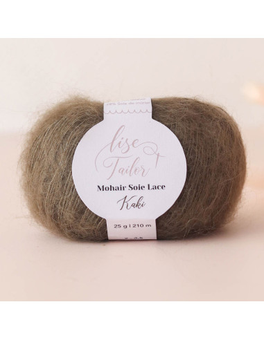 Lã Mohair Seda Lace Lise Tailor