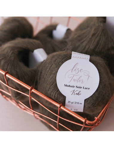 Lã Mohair Seda Lace Lise Tailor
