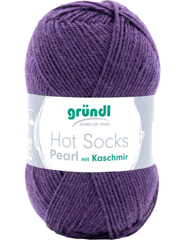 Fio para meias Hot Socks Pearl uni Gründl