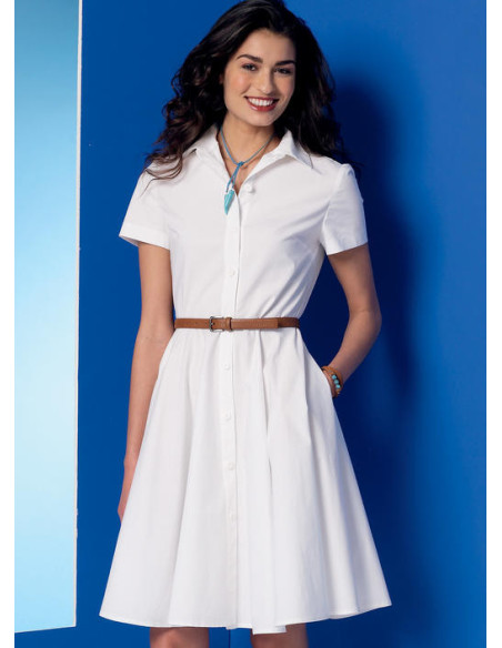 Molde de vestidos e cinto - McCall's 7351