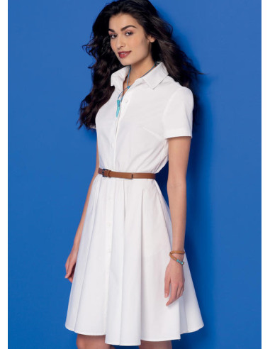 Molde de vestidos e cinto - McCall's 7351