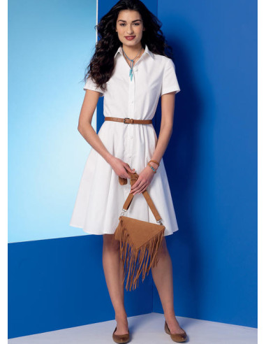 Molde de vestidos e cinto - McCall's 7351