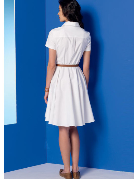 Molde de vestidos e cinto - McCall's 7351