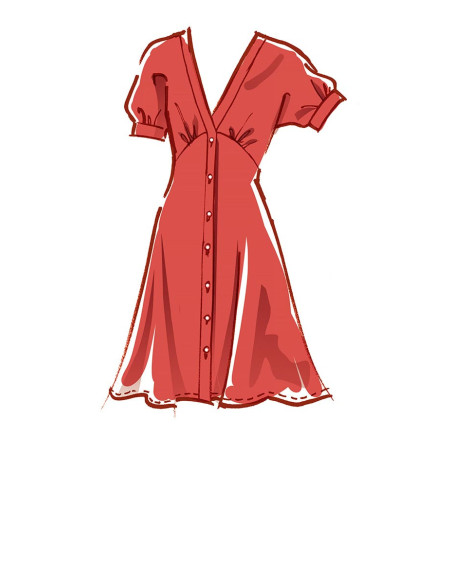 Molde de vestido - McCall's 8104