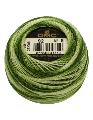 Novelo de algodão perlé DMC n° 8