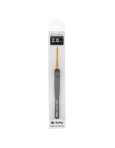Agulha de Crochê Softgrip Etimo Gold Tulip