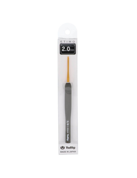 Agulha de Crochê Softgrip Etimo Gold Tulip