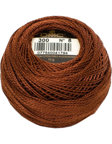 Novelo de algodão perlé DMC n° 8