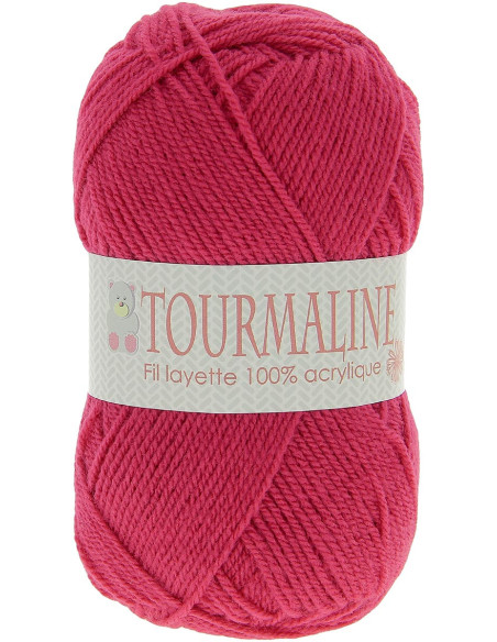 Pacote de 2 novelos de fios para tricô infantil Tourmaline