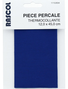 Entretela termocolante para reparação - Azul royal
