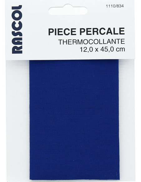 Entretela termocolante para reparação - Azul royal