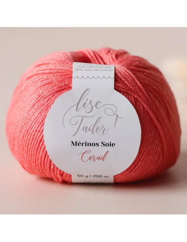 Lã Merino Seda Lise Tailor