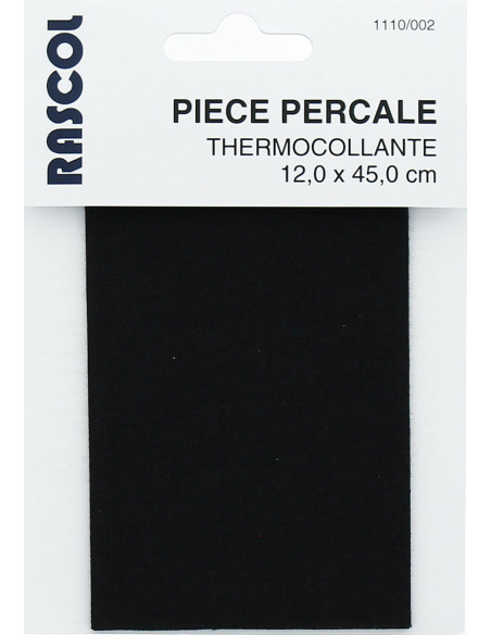 Entretela termocolante para reparação - Preto