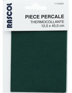 Entretela termocolante para reparação - Verde pinho