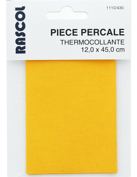 Percal termocolante para reparação - Amarelo